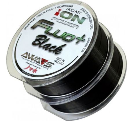 AWAS vlasec ION POWER FLUO+ BLACK 2x300m
