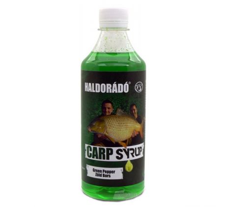 HALDORADO Carp Syrup zelené korenie 500ml