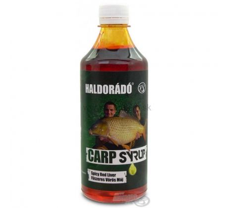 HALDORADO Carp Syrup pečeň 500ml