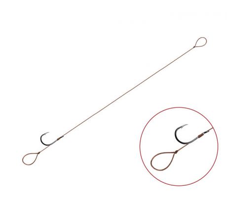Feedrový nadväzec Delphin Proxi 8 Loop / 6ks