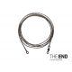 Nadväzec THE END Leadcore + swivel / 3ks