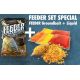 Method feeder set s aktivátorom