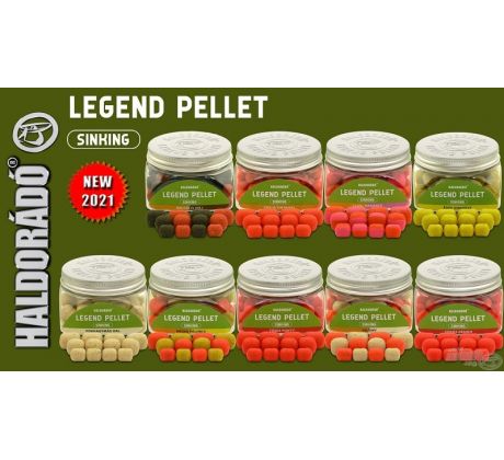 Haldorado LEGEND PELLET Sinking 8, 12 a 16mm