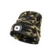 Zimná čiapka Delphin CamouLED nabijateľná cez USB
