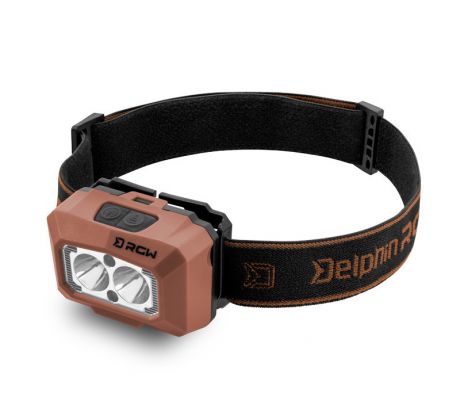 Čelová lampa Delphin RGW PRO UC