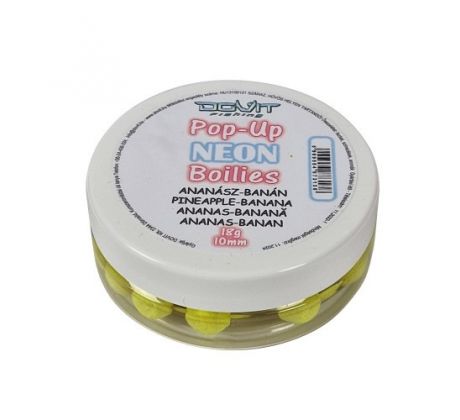 Dovit Pop-Up Neon Boilies Ananás-Banán 10mm