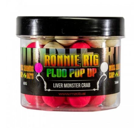 Ronnie Rig Fluo Pop Up - Pečeň-MonsterCrab