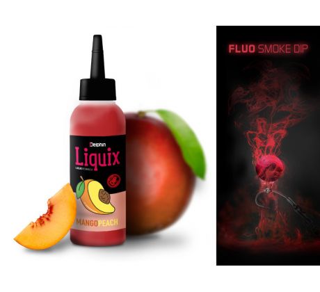 Fluo dip D SNAX LiquiX / Mango-Broskyňa