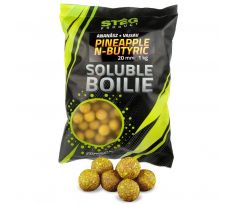 Stég Boilies Rozpustné 24mm - Ananás+Kys. mliečna
