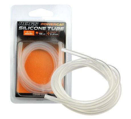 Silikonová hadička priemer 4mm priehladná