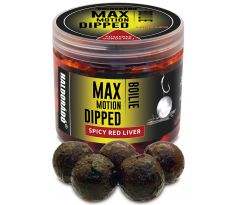 Boilie MAX Motion DIPPED - Spicy Red Liver