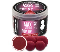 Haldorádó MAX Motion POP UP boilie - Red Liver