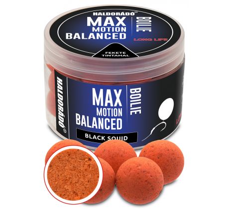 Haldorádó Max Motion Balanced Boilies - Blach Squid