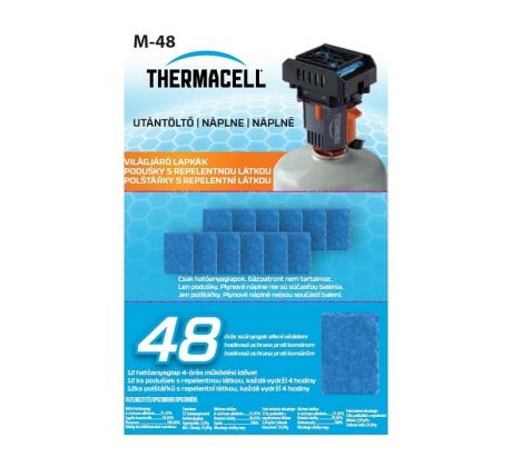 Náhradné 48h účinné vankúšiky Thermacell M-48