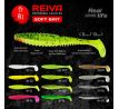 Zander Power Shad 10cm 4ks/bal. (Flash Chartreuse)