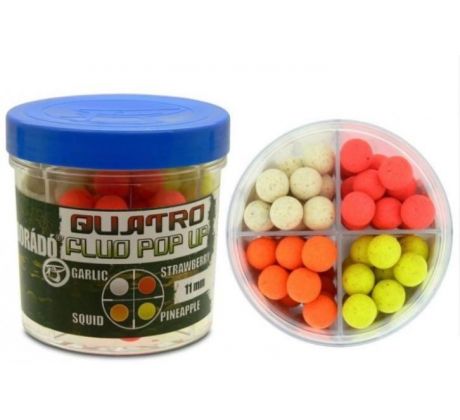 HALDORADO Quatro Fluo Pop Up Boilies 11mm (50g)