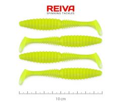 Zander Power Shad 10cm 4ks/bal. (Flash Lemonade)