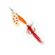 Rotačka Wizard Spinner Lure Orange Pike 4,9g