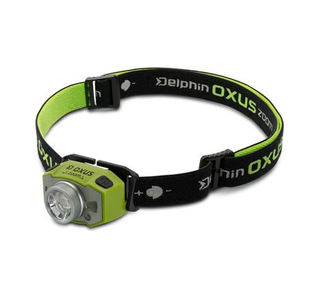 Čelová lampa Delphin OXUS Zoom