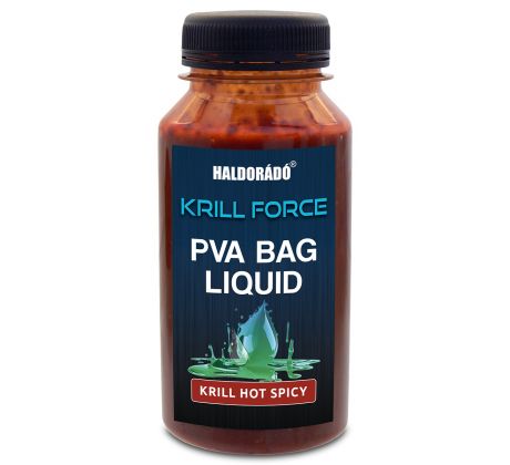 Haldorado KRILL FORCE PVA Bag Liquid - Krill Hot Spicy