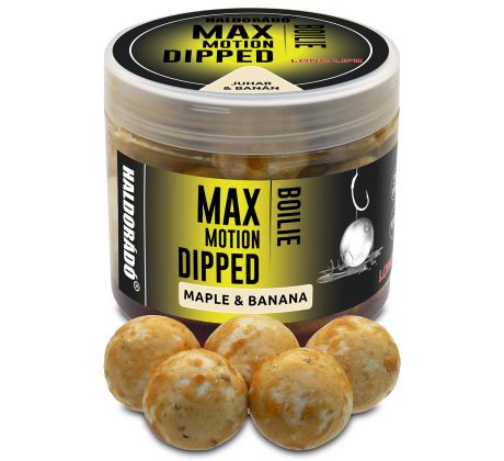 Boilie MAX Motion DIPPED - Javor & Banán