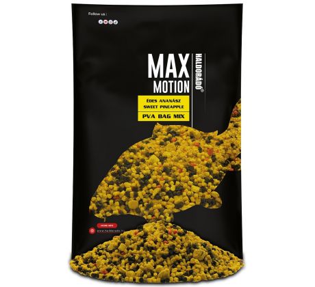 Haldorado MAX MOTION PVA Bag Mix - Sladký Ananás