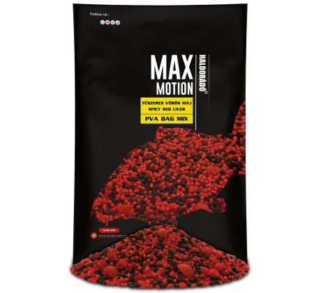 Haldorado MAX MOTION PVA Bag Mix - Červená pečeň