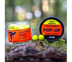 Feedermánia HIGH POWER POP-UP BOILIES & BARRELS 10 MM SWEET PINEAPPLE