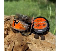 Feedermánia HIGH POWER DARK POP-UP BOILIES & BARRELS 10 MM MANGO