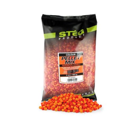 Pelety Stég Pellet Mix 5mm 800g Mango-Chili