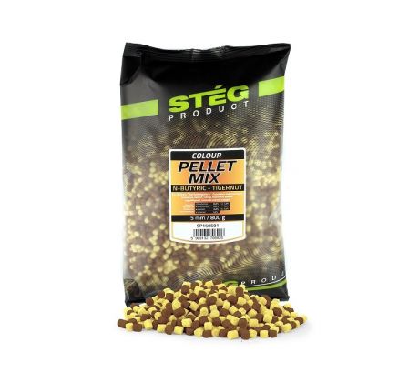 Pelety Stég Pellet Mix 5mm 800g N-butyric - Tigrí orech