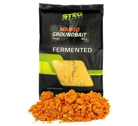 Stég Fermented groundbait 900g MANGO