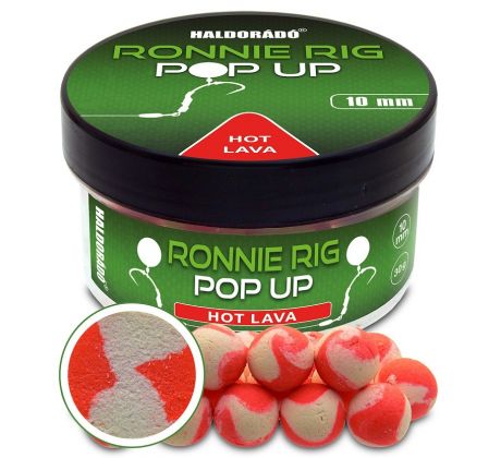 Haldorado Ronnie Rig Pop Up - Hot Lava 10mm
