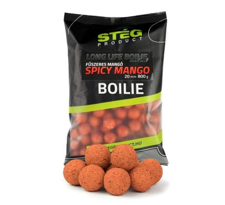 Stég Long Life Boilie 20mm 800g Spicy Mango