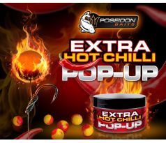 POSEIDON BAITS Extra Hot Chilli Pop-up 10mm