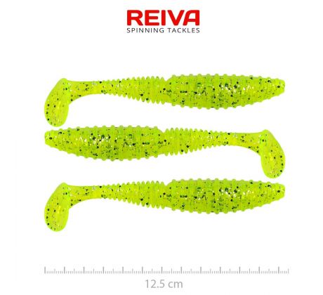 Zander Power Shad 12,5cm 3ks/bal (Poppy Green)