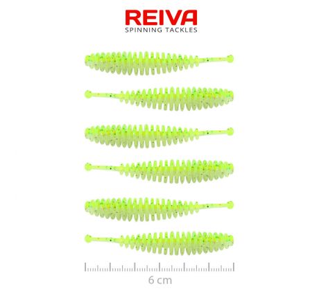 Tiny Worm 6cm 6ks/bal (Flash Chartreuse)