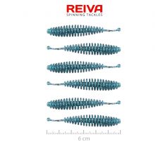 Tiny Worm 6cm 6ks/bal (Blue Shiner)