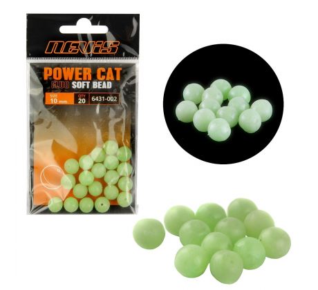 Nárazová gumená gulička 10mm FLUO