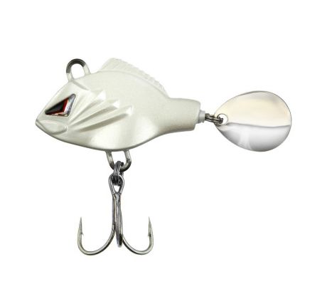 Reiva Jigging Spinner Pearl White
