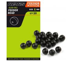 Gumená zarážka guľatá 6mm 20ks