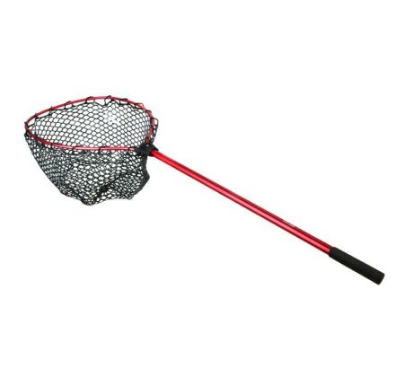 Prívlačový podberák s gumenou sieťkou REIVA 1,3m 50x40cm