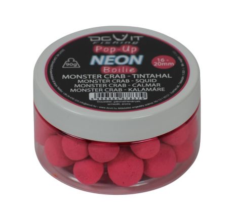 Dovit Pop-Up Neon Boilie 16-20mm - MonsterCrab-Kalamár