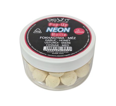 Dovit Pop-Up Neon Boilie 16-20mm - Cesnak-Med