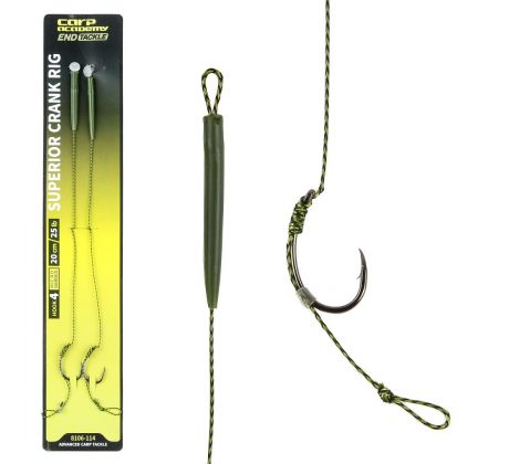 Náväzec Carp Academy Superior Crank Rig 2ks/bal.