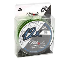 Mikado Splietaná Šnúra Nihonto Super X-Braid Dark Green 0,23 mm 21,8 kg 150 m