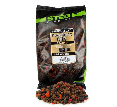 Pelety Stég Pva-Spod Mix 800g 3-5-8 mm 800 g Tigernut
