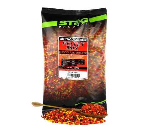 Stég Pellet Mix 3mm 800g Chocolate-Orange