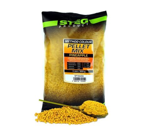 Stég Pellet Mix 3mm 800g Ananás
