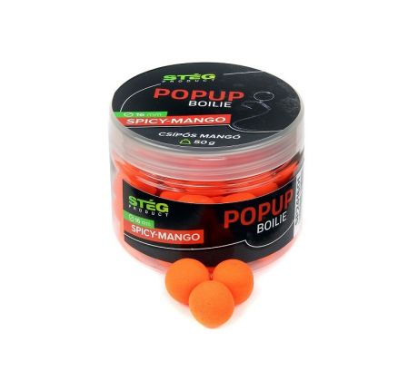 Stég Pop Up Boilies 16mm 50g Spicy-Mango